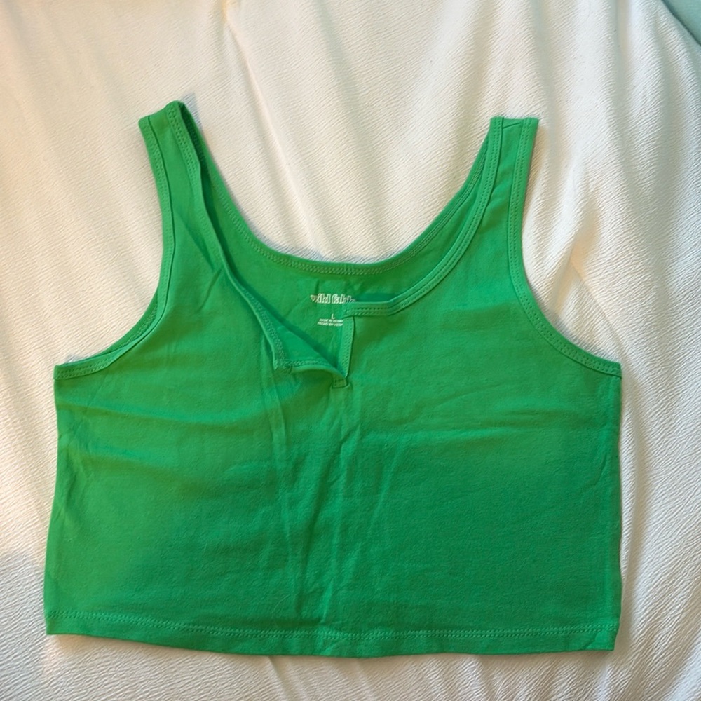 wild fable cropped tank top